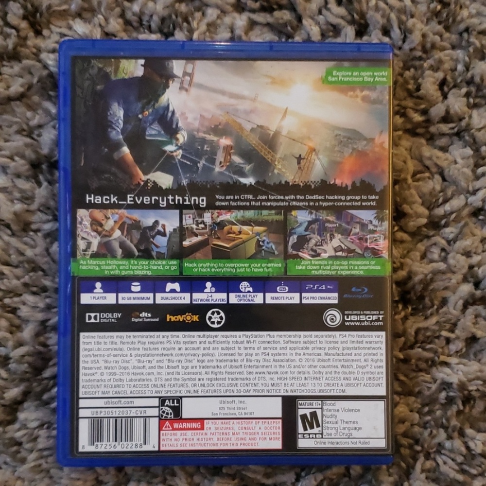Watch Dogs 2 for Playstation 4 - Picture 2 of 5